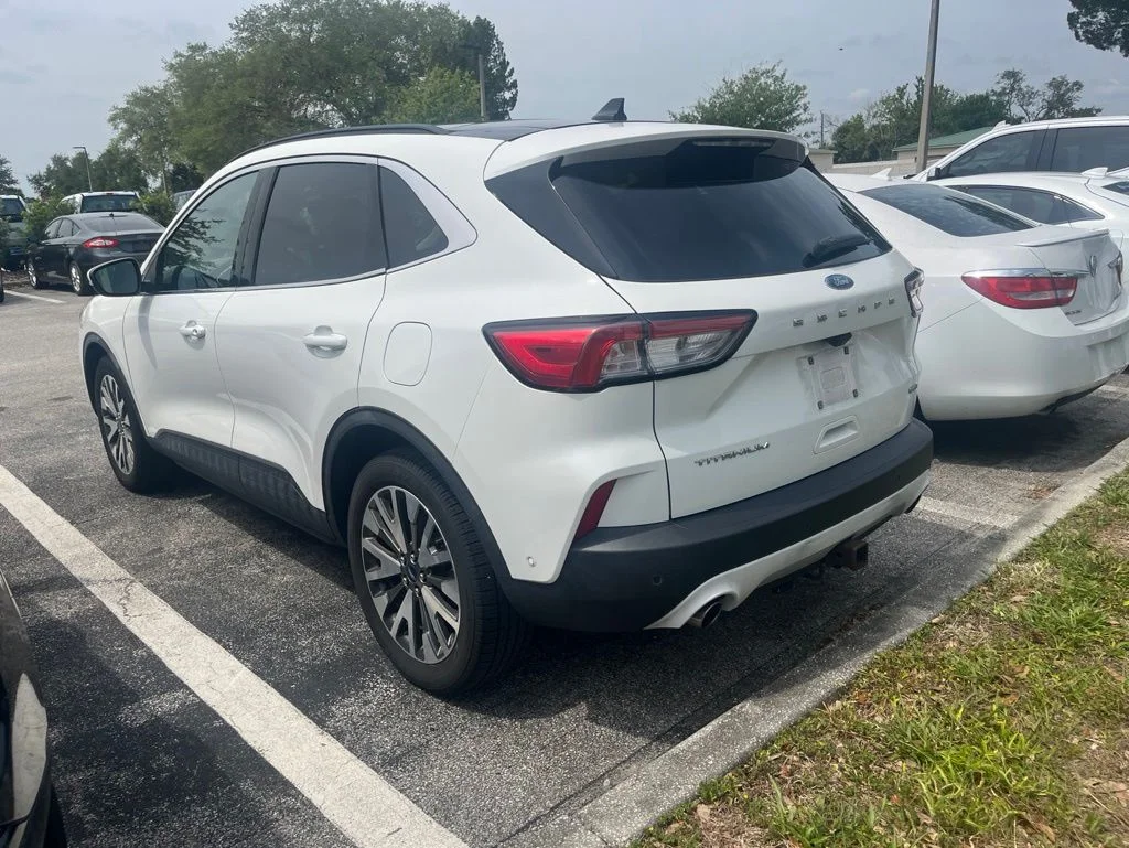 Used 2020 White Ford Titanium image 4