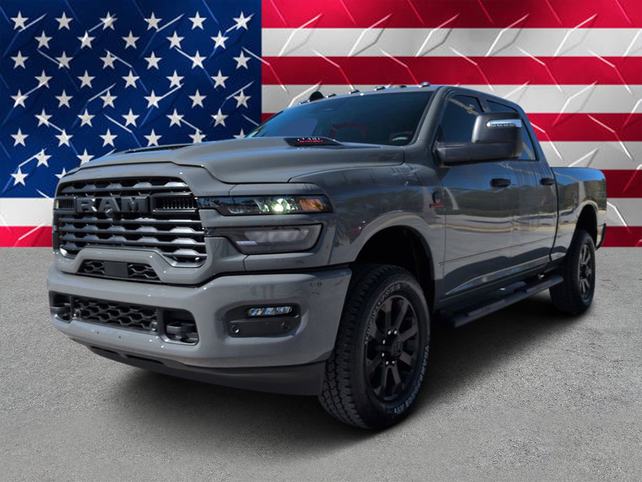 New 2026 Ceramic Gray Clearcoat RAM Black Express image 7