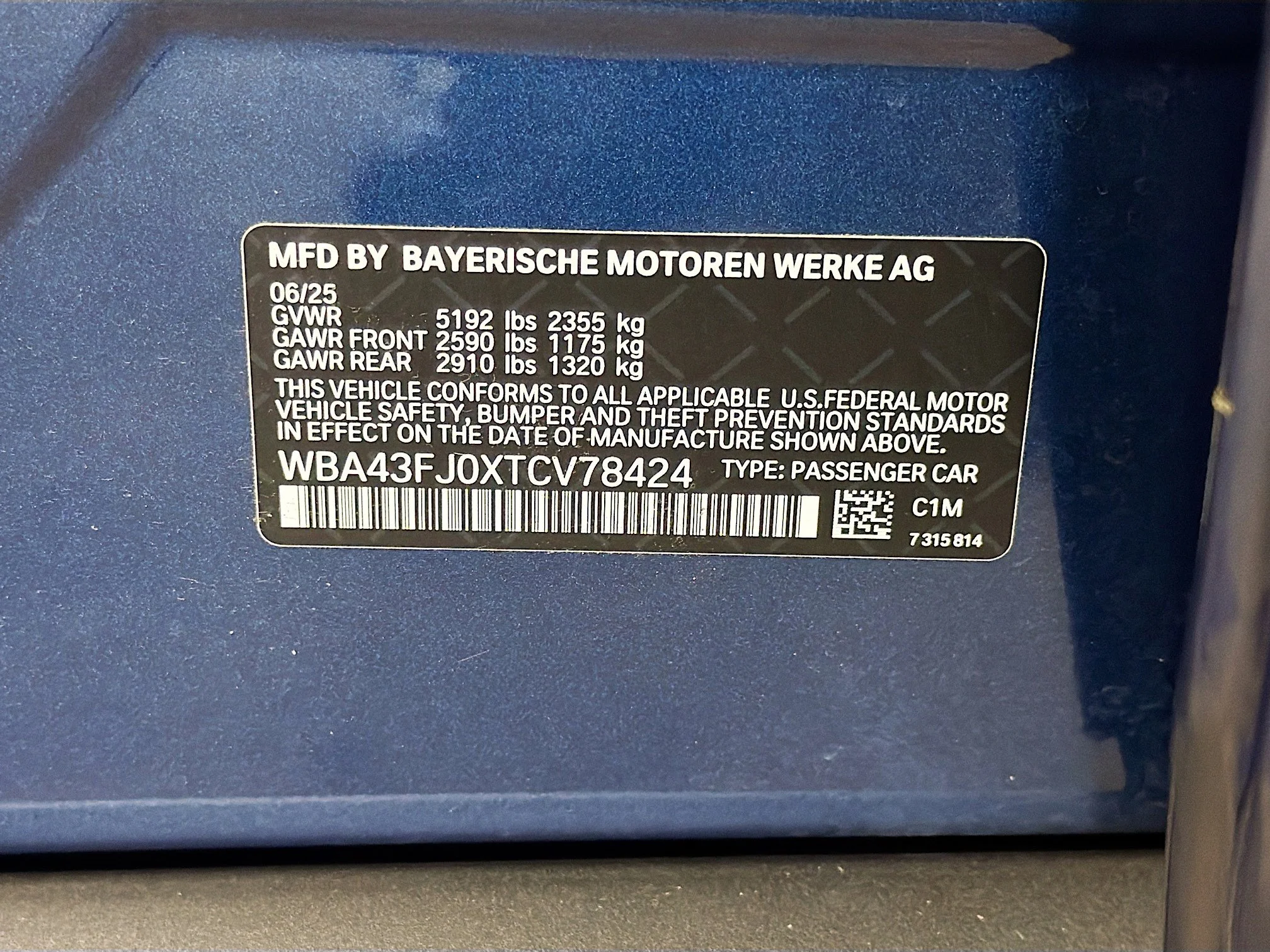 Used 2026 Phytonic Blue Metallic BMW 530i image 44