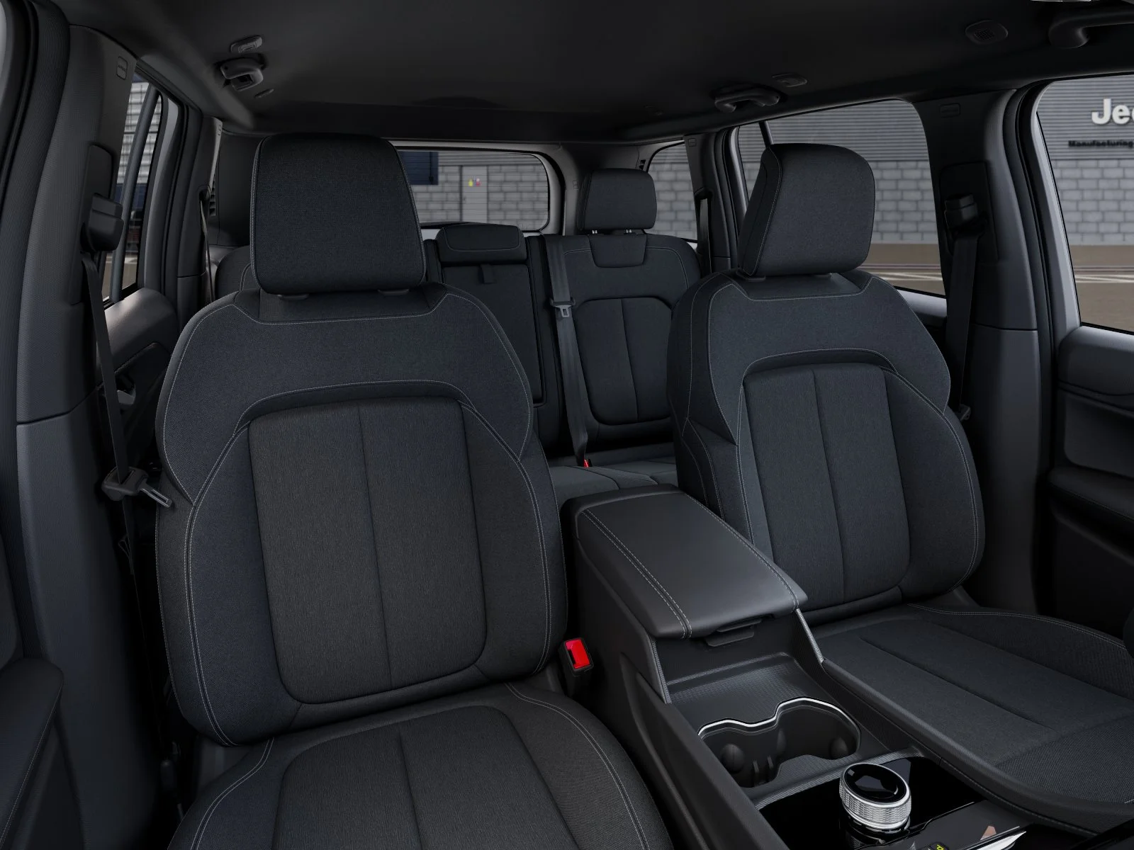 New 2026 Bright White Clear-Coat Exterior Paint Jeep Laredo X image 9