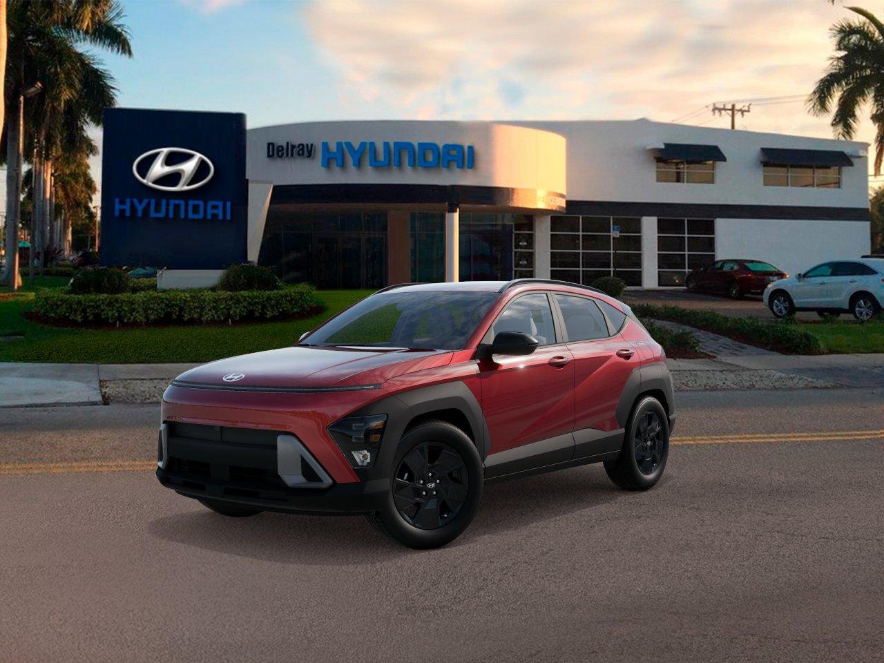 New 2026 Red Hyundai SEL Sport image 1