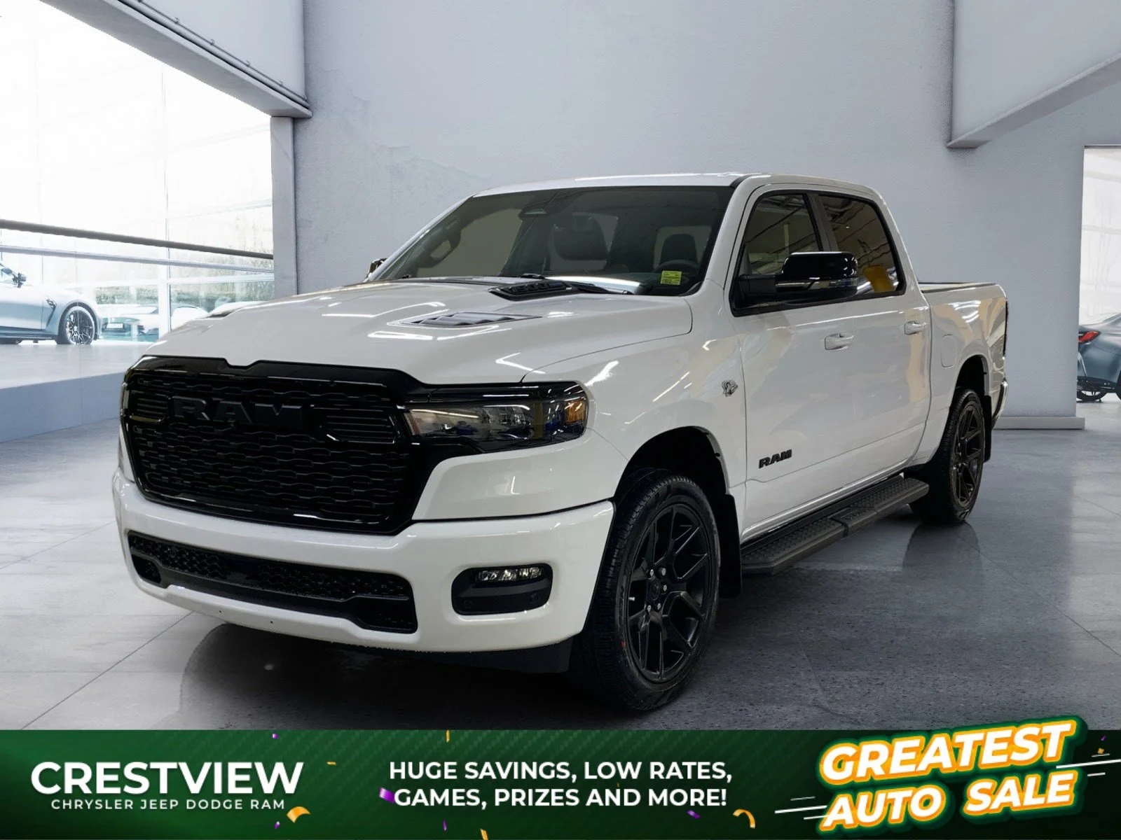 New 2026 Bright White Ram Sport image 1