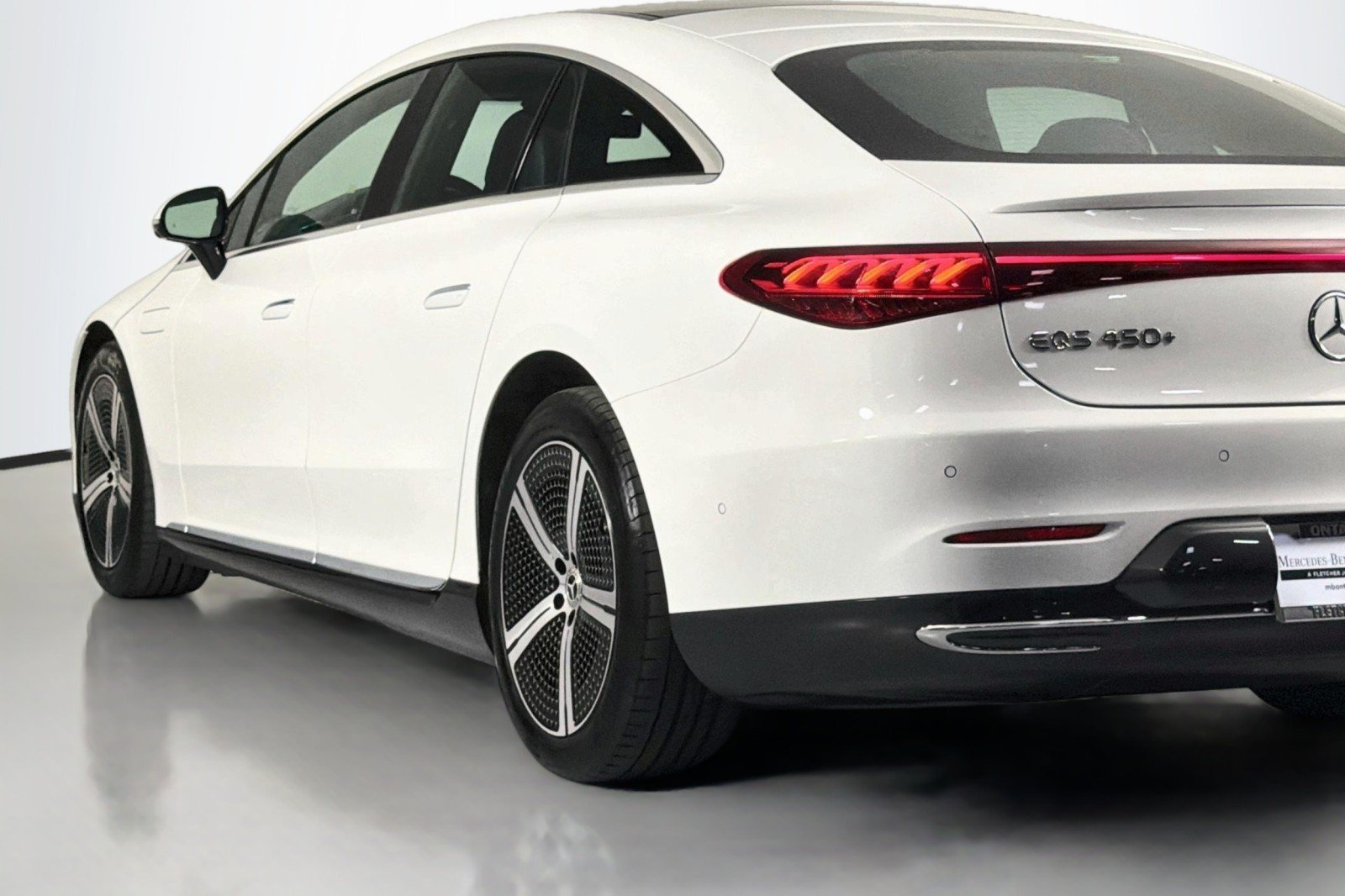 Certified Used 2024 Polar White Mercedes-Benz EQS 450+ image 16