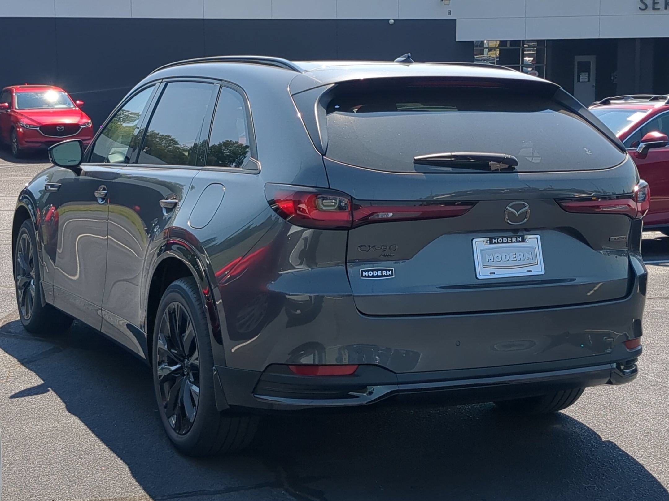 New 2026 Machine Gray Metallic Mazda 3.3 Turbo S Premium Sport AWD image 5