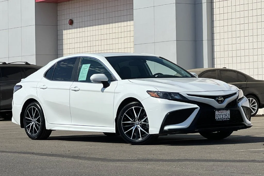 Used 2024 White Toyota SE image 2