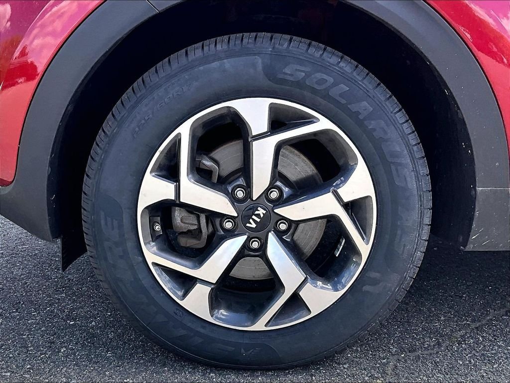 Used 2020 Red Kia LX image 7