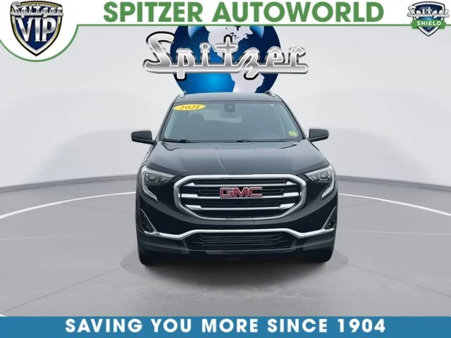 Used 2021 Black GMC SLT image 3