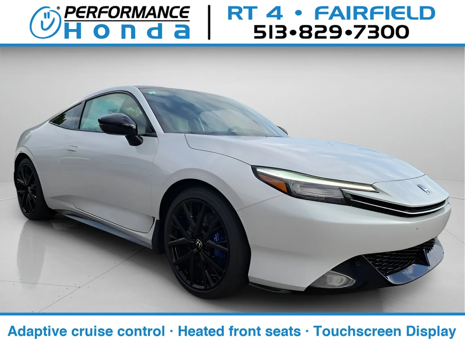 New 2026 Winter Frost Pearl w/Crystal Black Roof Honda 2-Tone image 1