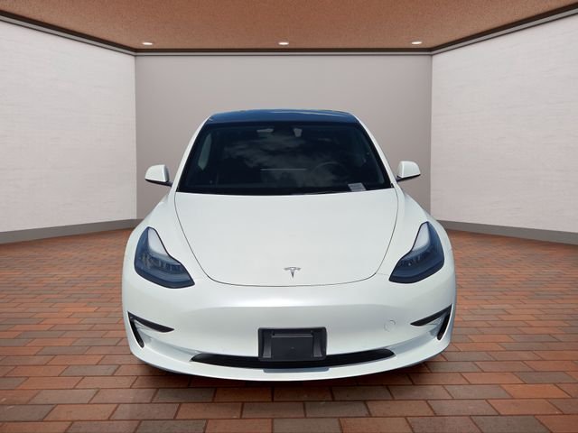 Used 2022 Pearl White Multi-Coat Tesla Long Range image 26