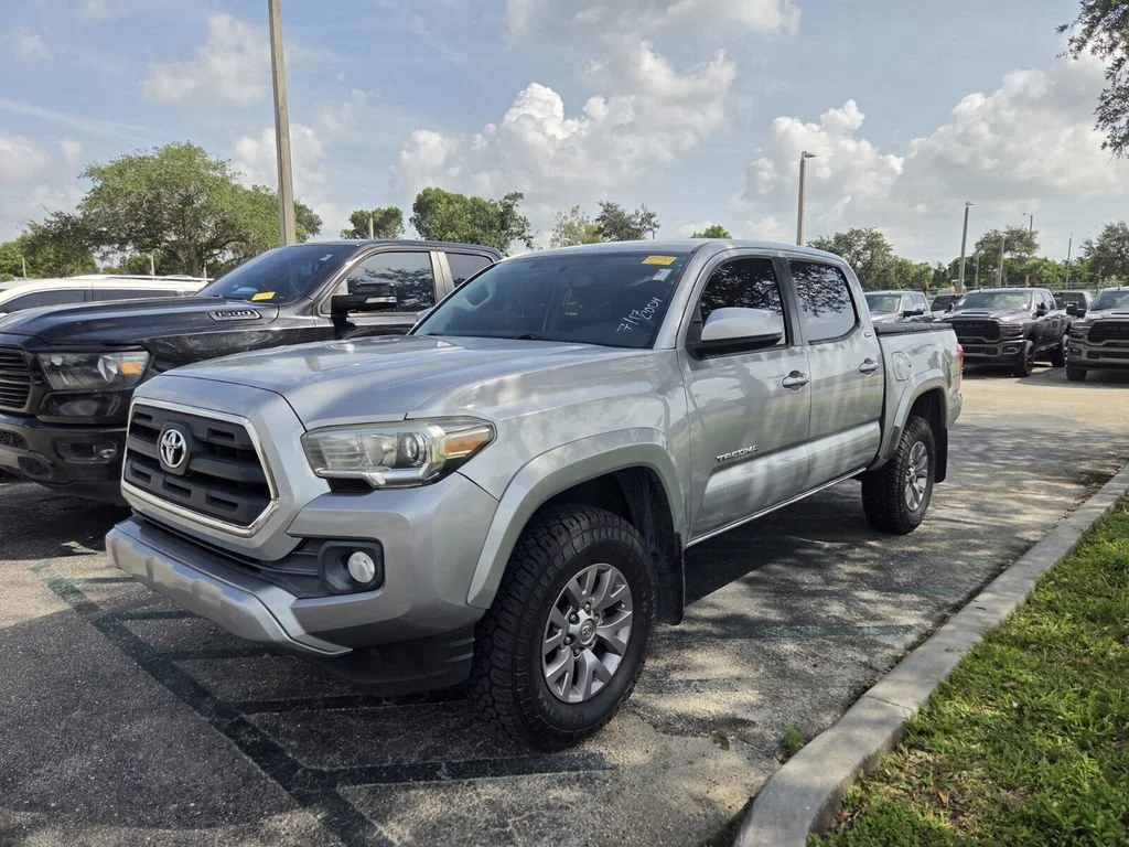 Used 2017 Silver Sky Metallic Toyota TRD Sport image 3