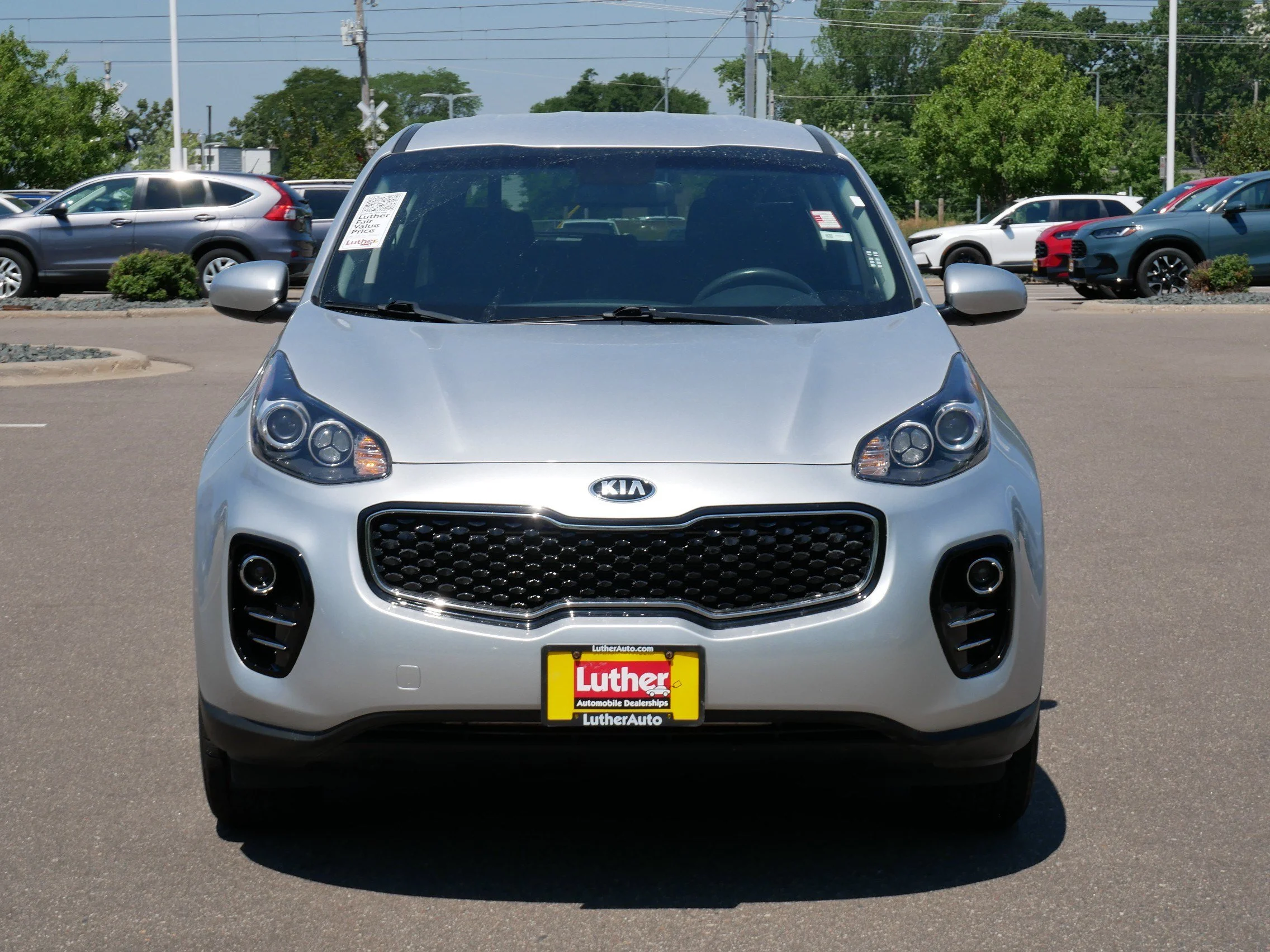 Used 2019 Kia Sportage LX with VIN KNDPMCAC1K7586120 for sale in Hopkins, MN