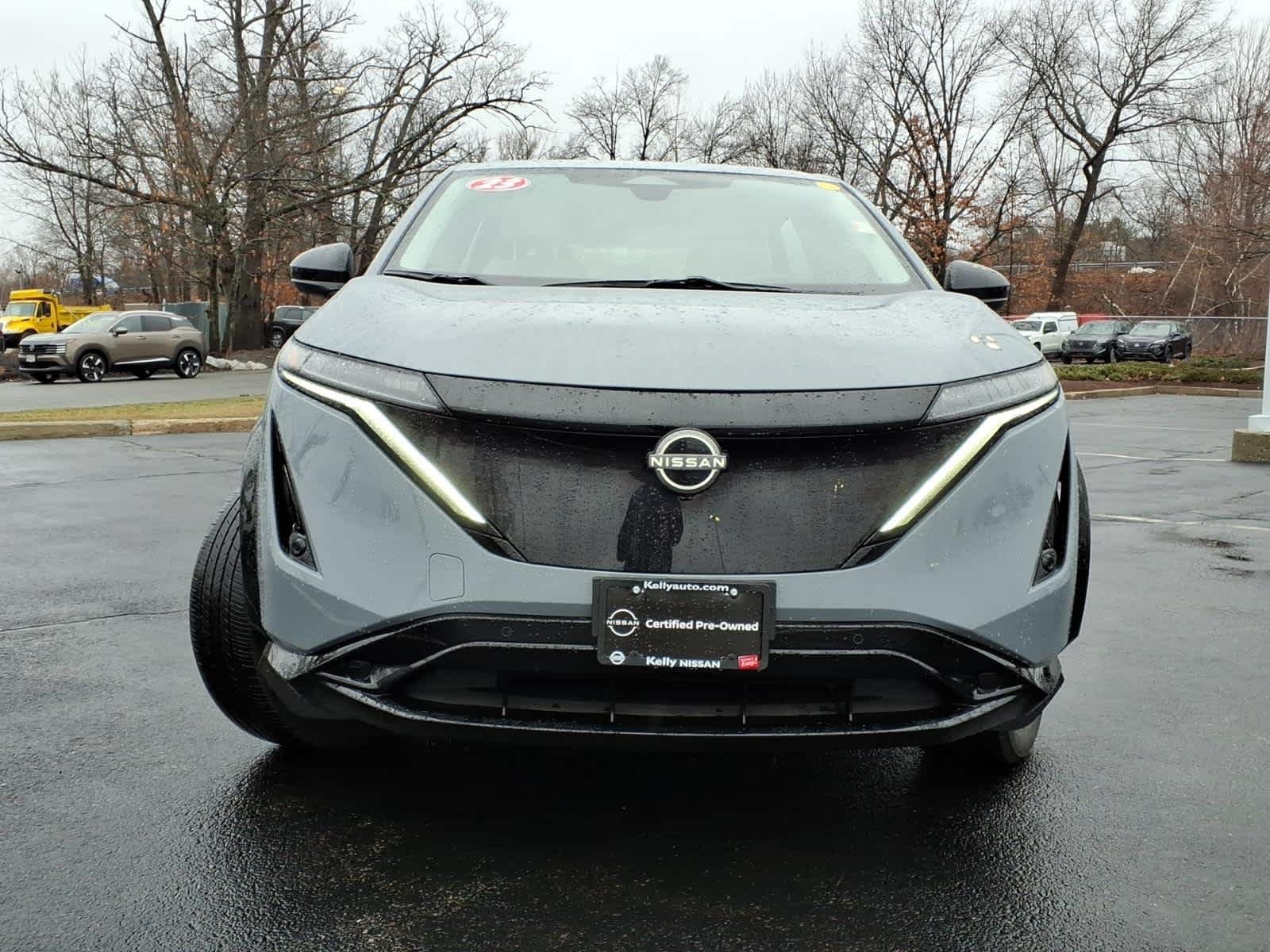 Certified 2023 Nissan Ariya Engage with VIN JN1CF0BB3PM708601 for sale in Woburn, MA