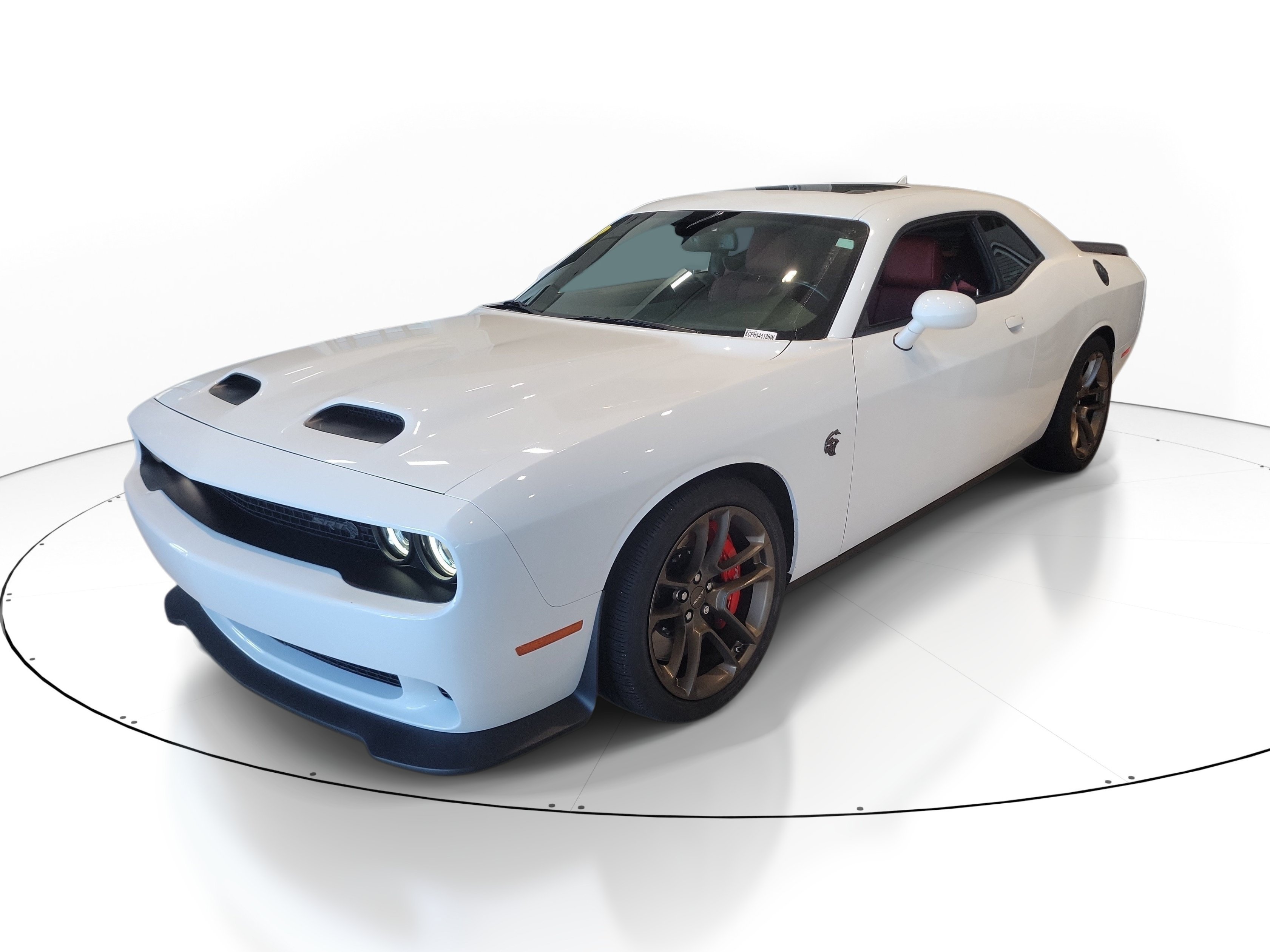 Used 2023 White Knuckle Clearcoat Dodge SRT Hellcat Jailbreak image 3