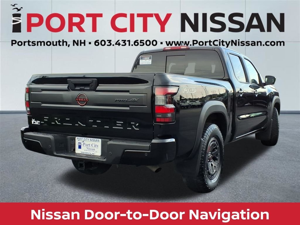 Used 2025 Super Black Nissan PRO-4X v6 LONG BED PREMIUM W/LEATHER & SUNROOF image 35