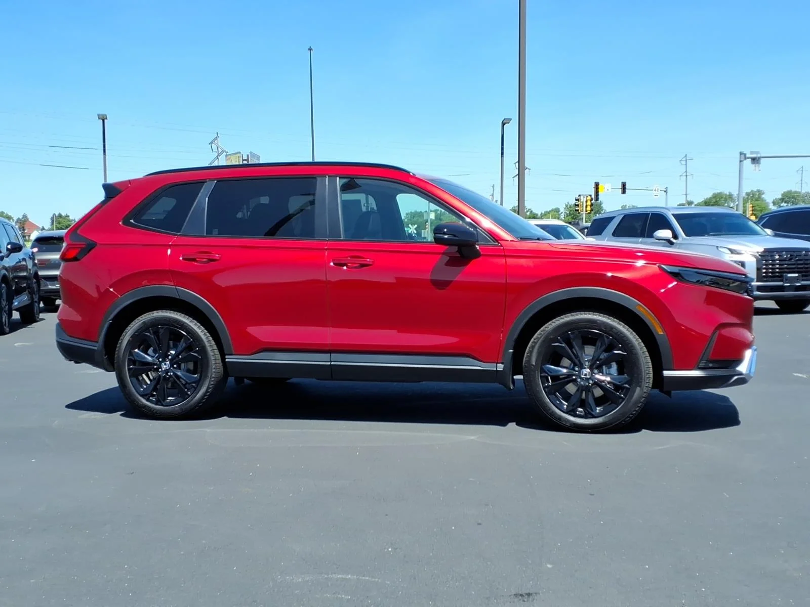 New 2026 Radiant Red Metallic Honda Sport Touring image 2