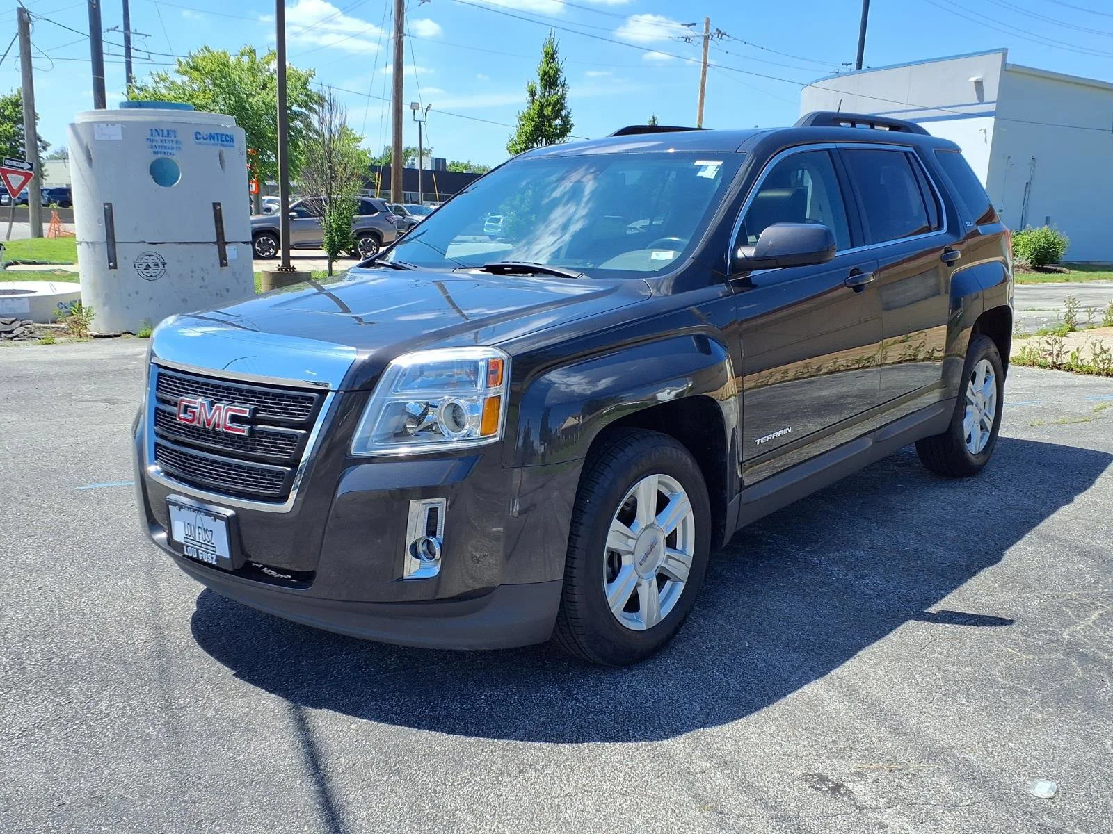 Used 2015 Iridium Metallic GMC SLT image 30
