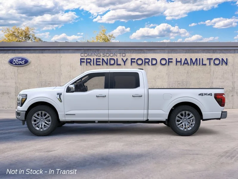 New 2026 Star White Metallic Tri-Coat Ford Lariat® image 3