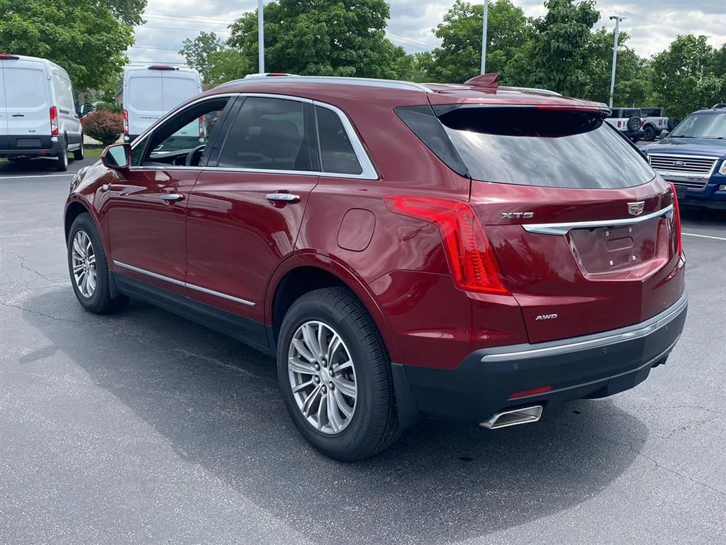 Used 2017 Red Passion Tintcoat Cadillac Luxury AWD image 9