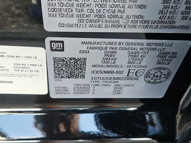 Used 2024 Onyx Black GMC Denali image 8