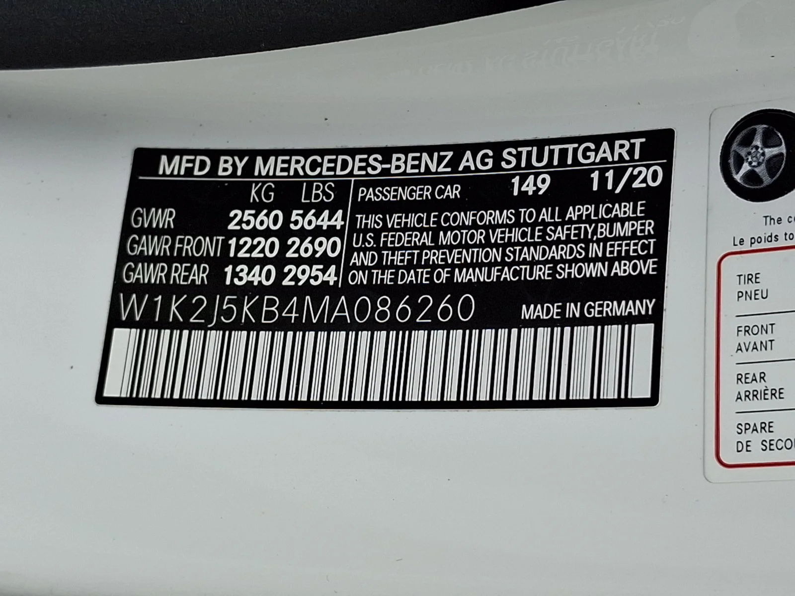 Used 2021 Polar White   149 Mercedes-Benz CLS 450 image 29