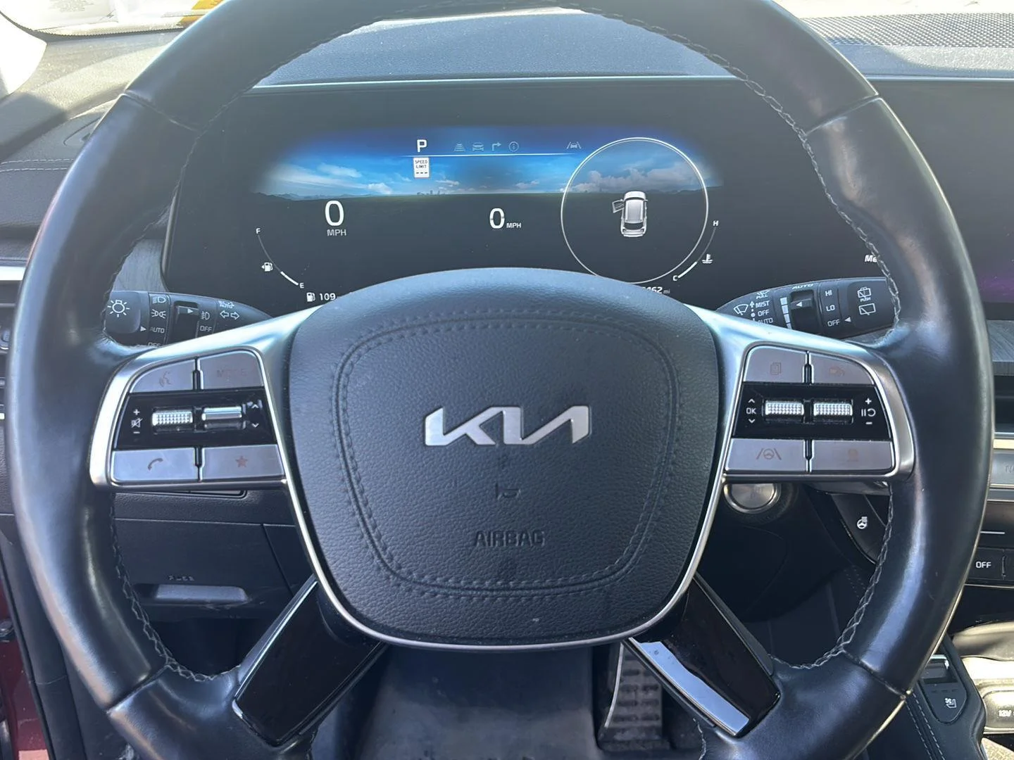 Used 2024 Dawning Red Kia SX-Prestige image 12