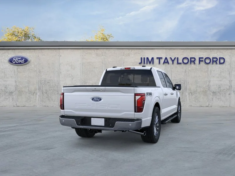 New 2026 Star White Metallic Tri-Coat Ford Lariat® image 8