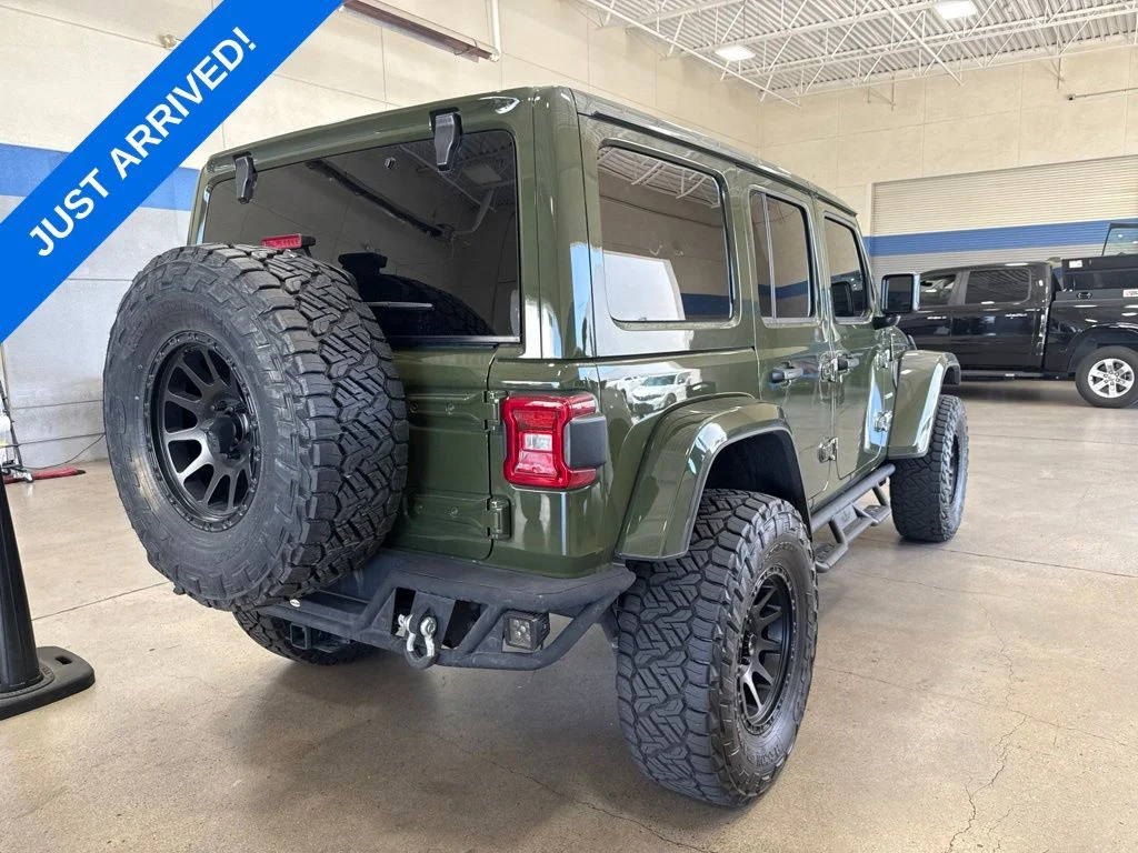 Used 2023 Green Clearcoat Jeep Sahara 4xe image 3
