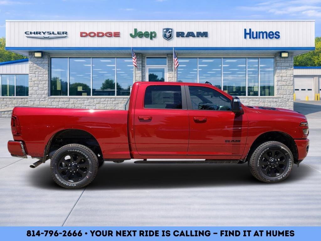 New 2026 Molten Red Pearl-Coat Exterior Paint RAM Laramie image 2