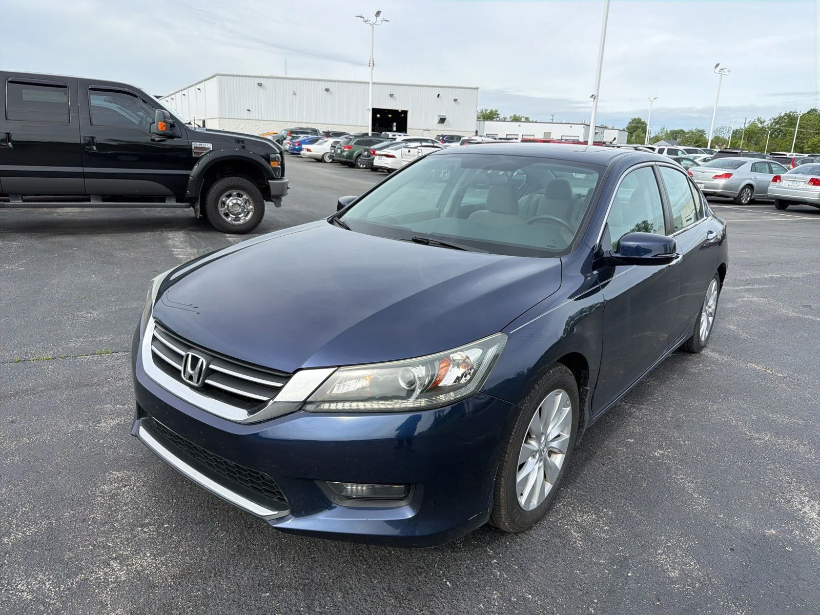 Used 2014 Honda Accord EX with VIN 1HGCR2F74EA213572 for sale in Lima, OH