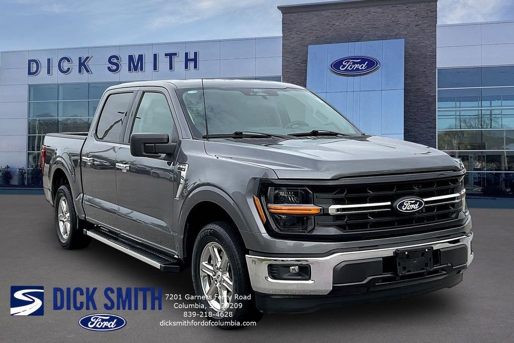 Certified Used 2025 Gray Metallic Ford XLT image 3