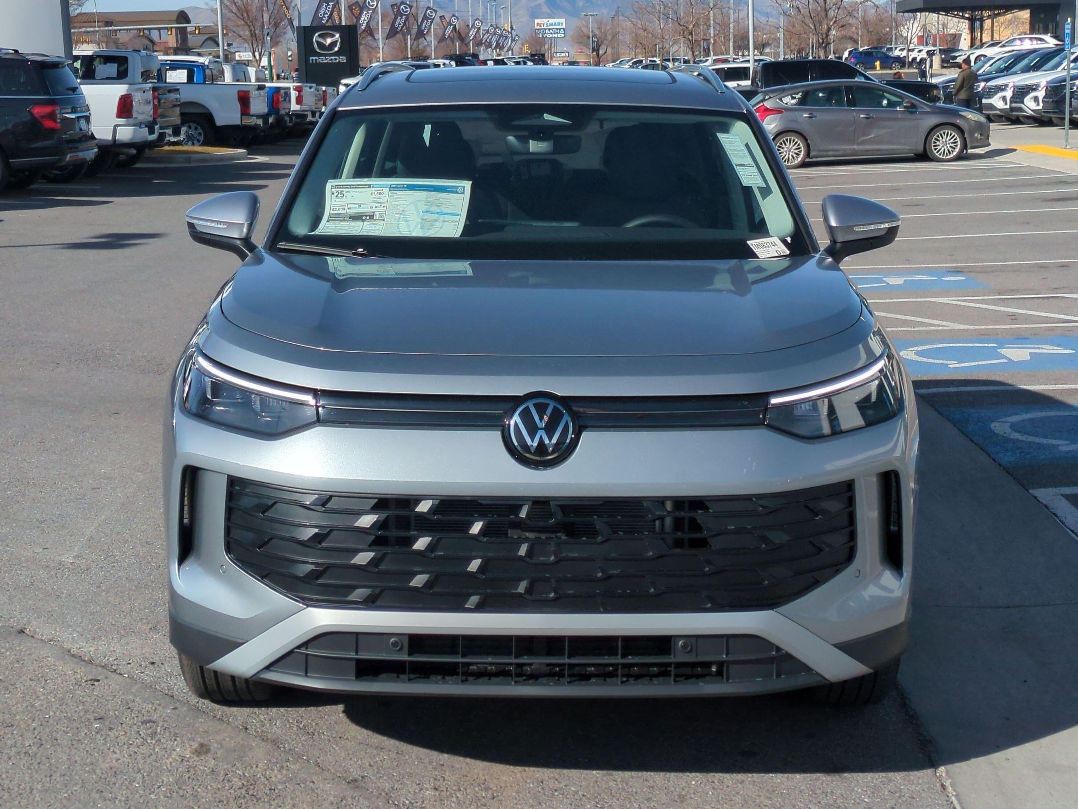 New 2026 Pyrite Silver Metallic Volkswagen SE image 9