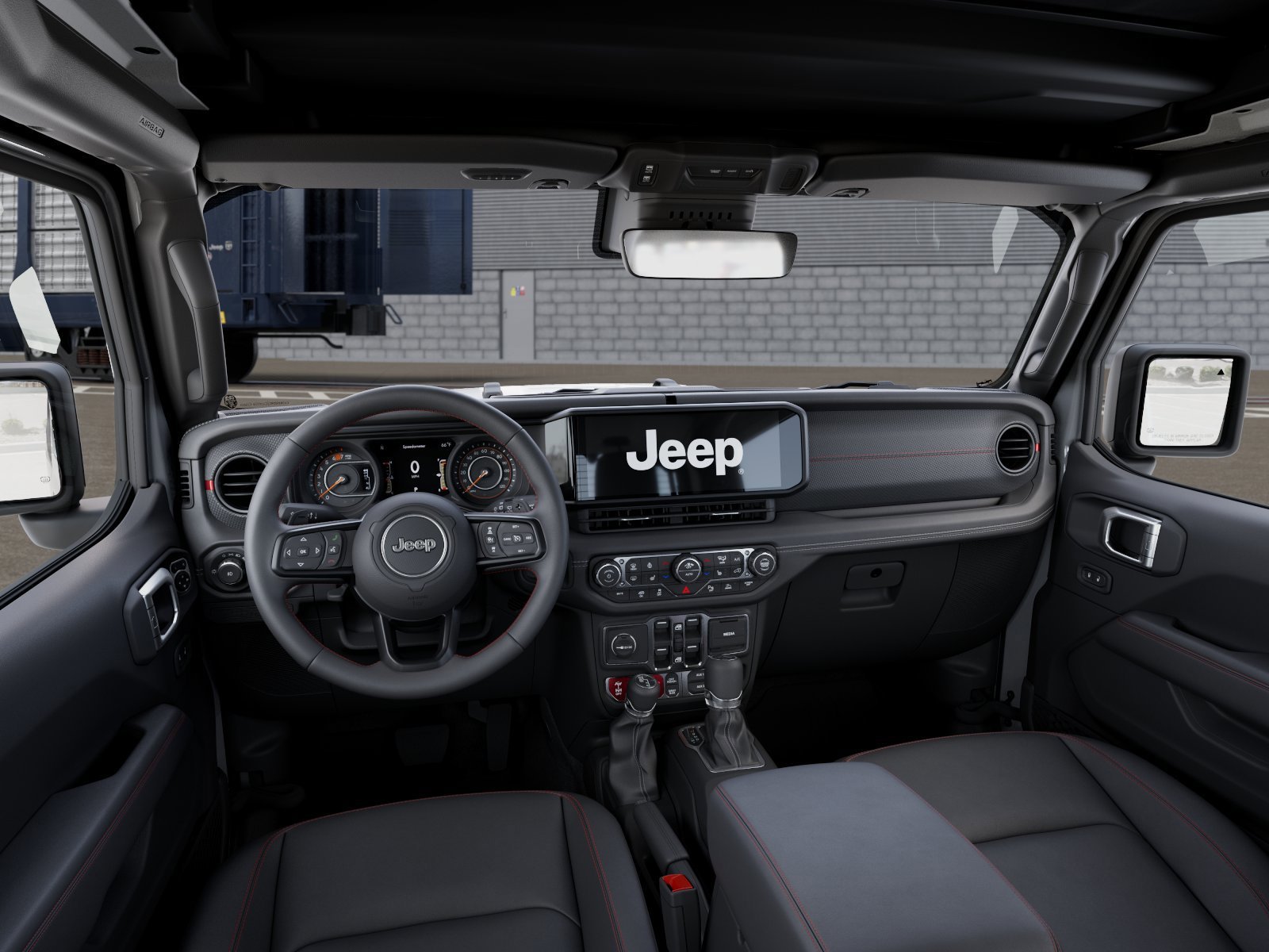 New 2026 Bright White Clear-Coat Exterior Paint Jeep Moab 392 image 13