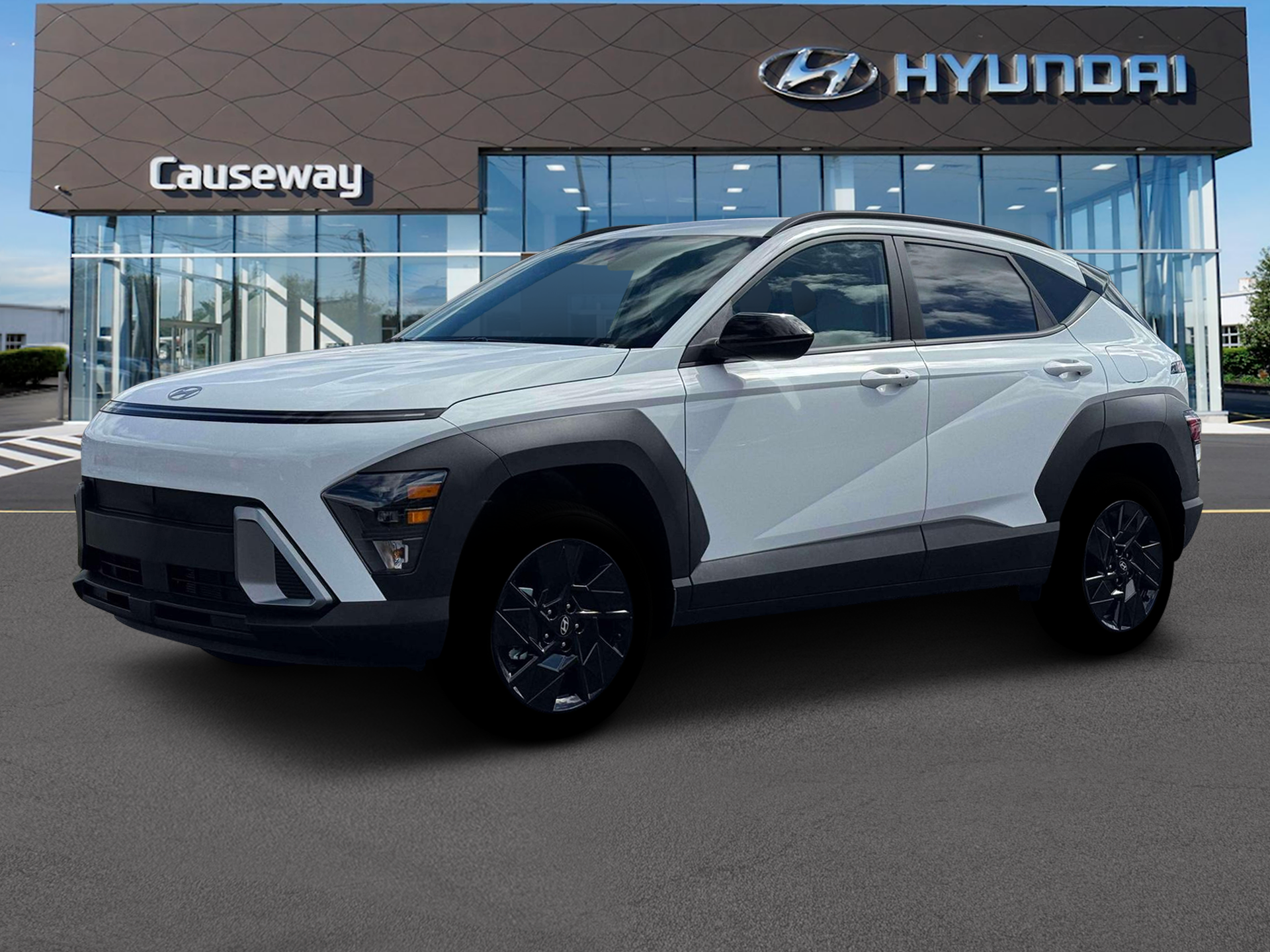 New 2026 White Hyundai SEL Sport AWD image 2