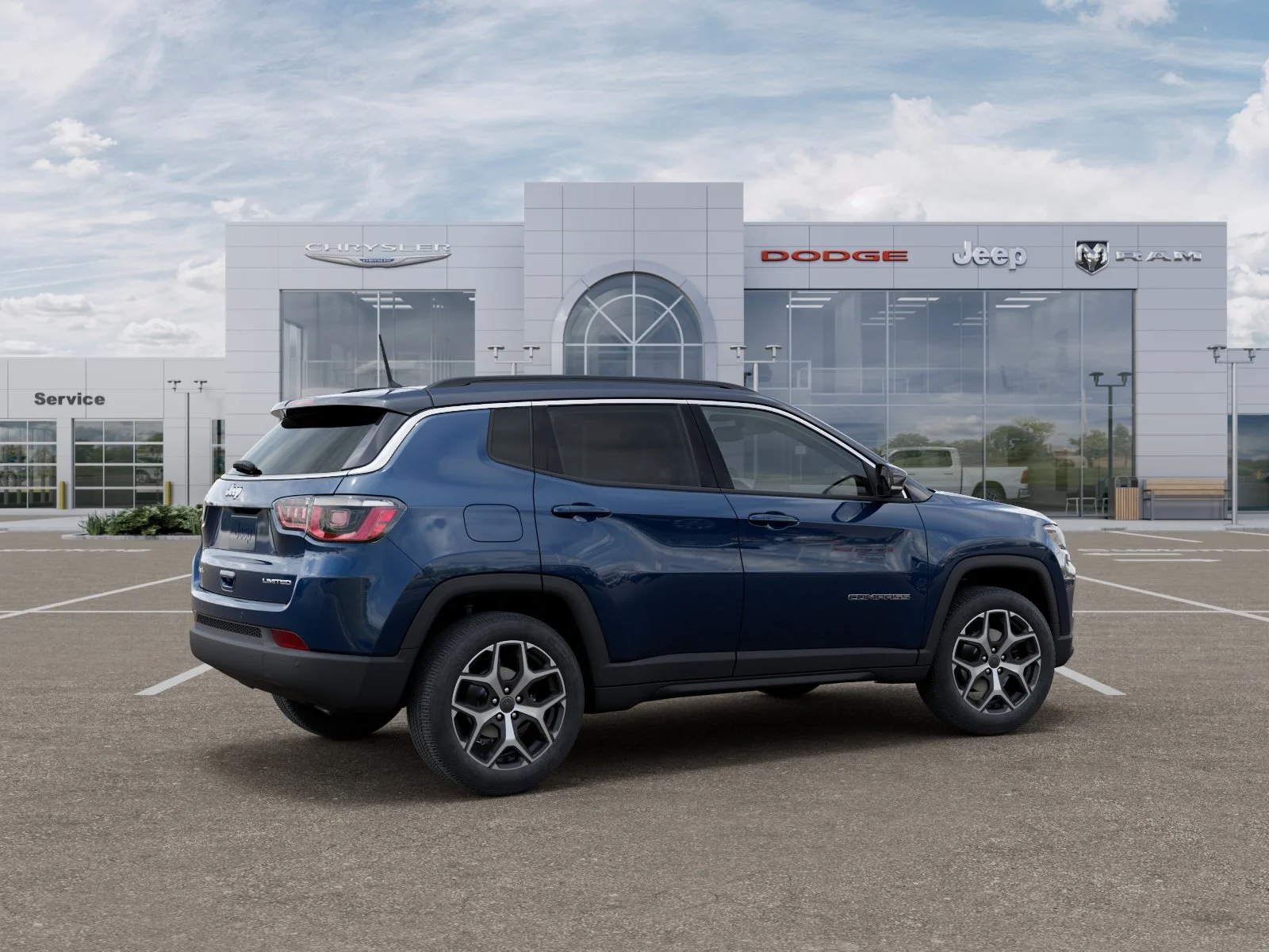 New 2026 Fathom Blue Pearl-Coat Exterior Paint Jeep Limited image 30