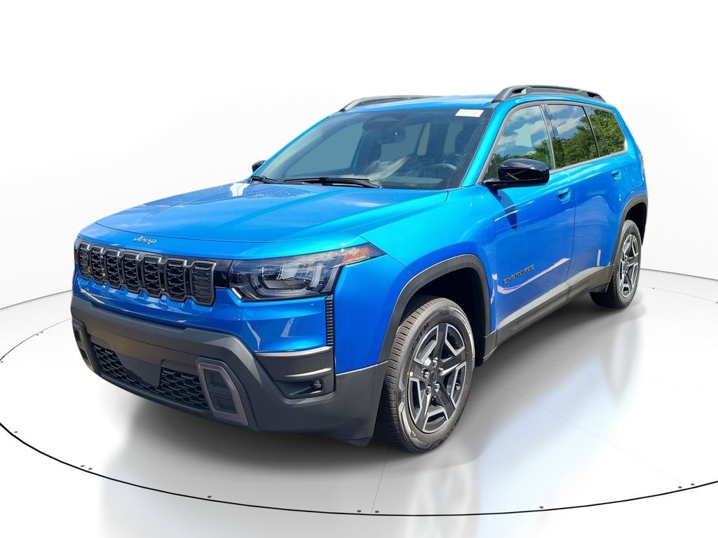New 2026 Hydro Blue Pearl-Coat Exterior Paint Jeep Laredo image 2