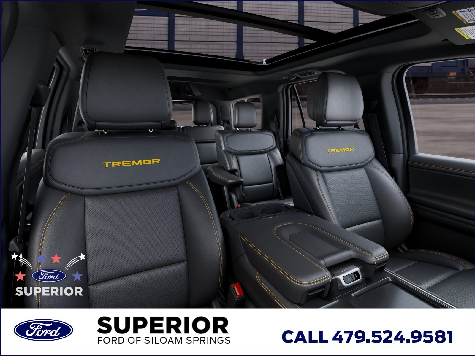 New 2027 Star White Metallic Tri-Coat Ford Tremor image 10