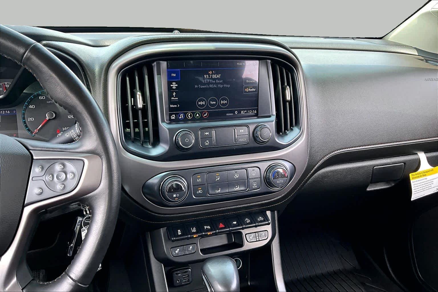 Used 2022 Satin Steel Metallic GMC 4WD AT4 w/Leather image 7