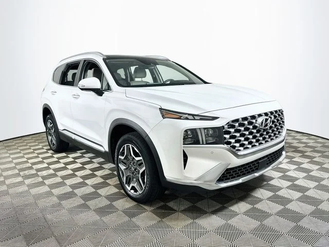 Certified Used 2023 White Hyundai Limited image 1