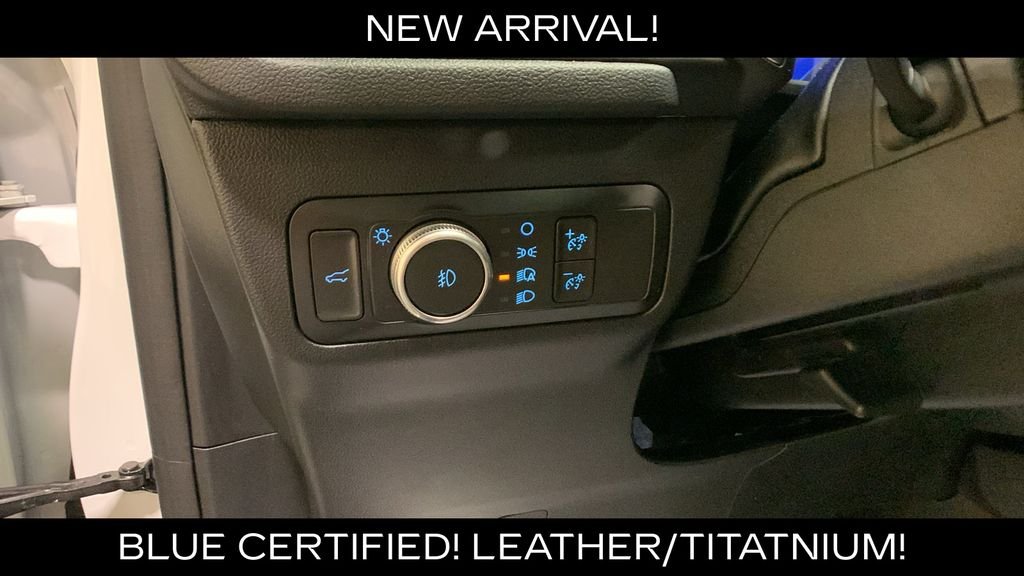 Certified Used 2022 White Metallic Ford Titanium image 33