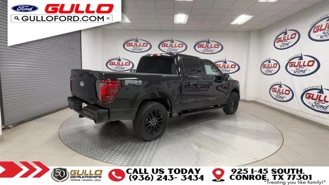 Used 2025 Black Metallic Ford Lariat image 8