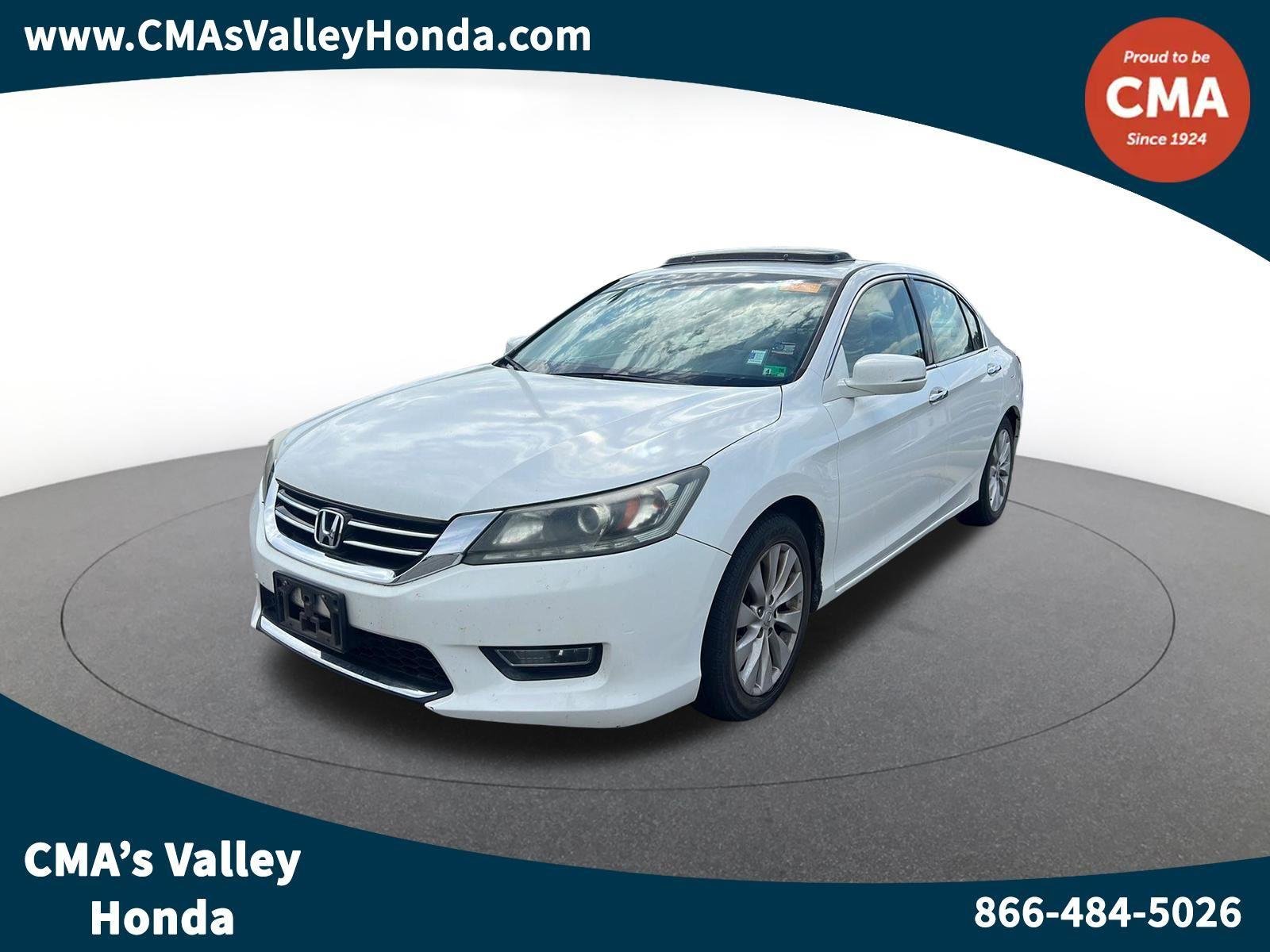 Used 2013 White Orchid Pearl Honda EX-L image 1