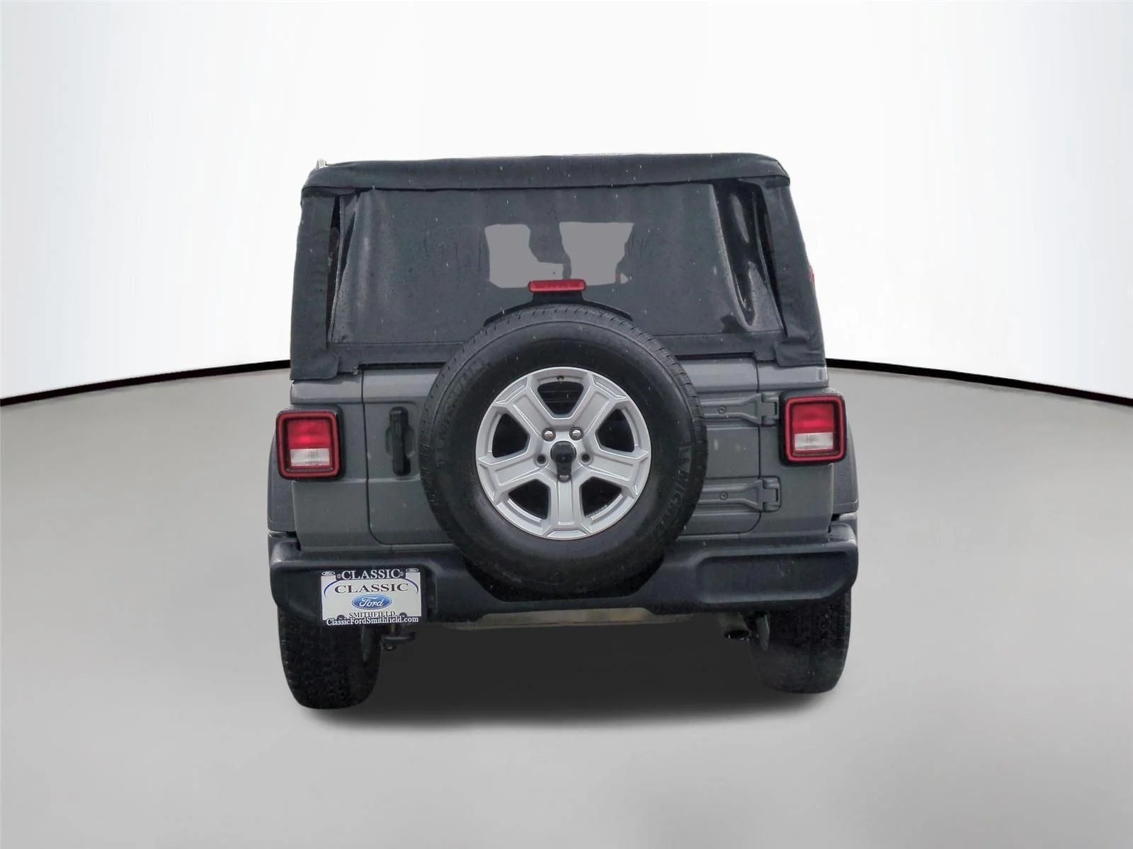 Used 2021 Granite Crystal Metallic Clearcoat Jeep Unlimited Sport S image 4