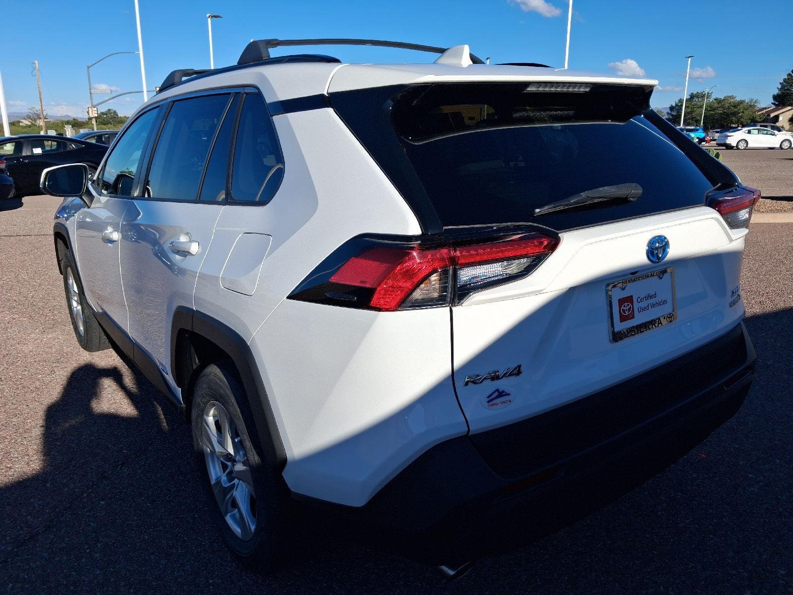 Certified Used 2021 Super White Toyota XLE image 4