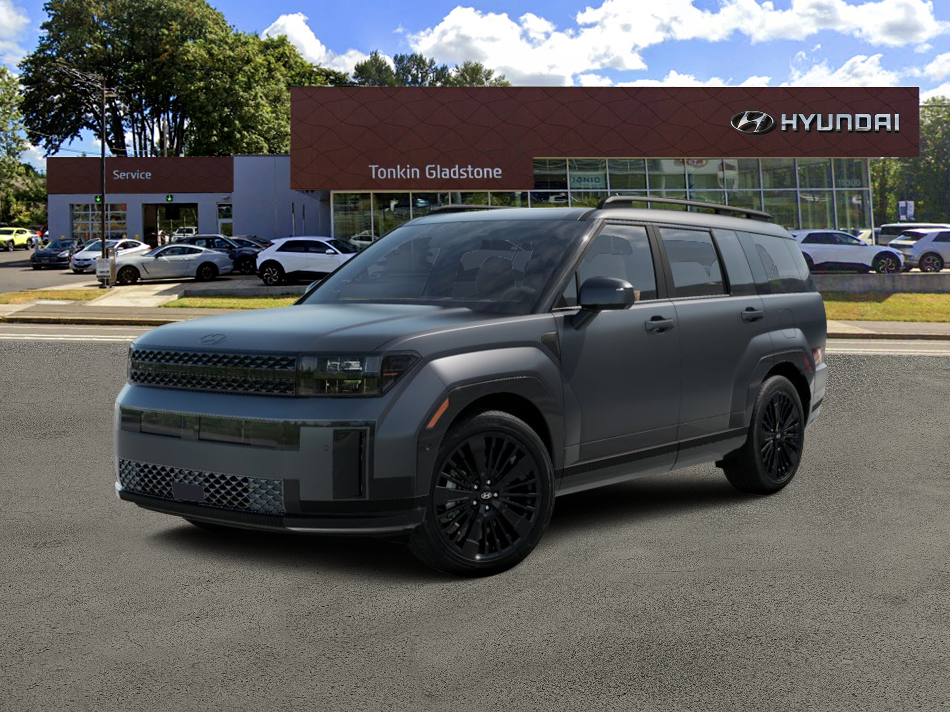 New 2027 Ecotronic Gray Matte Hyundai Calligraphy image 3
