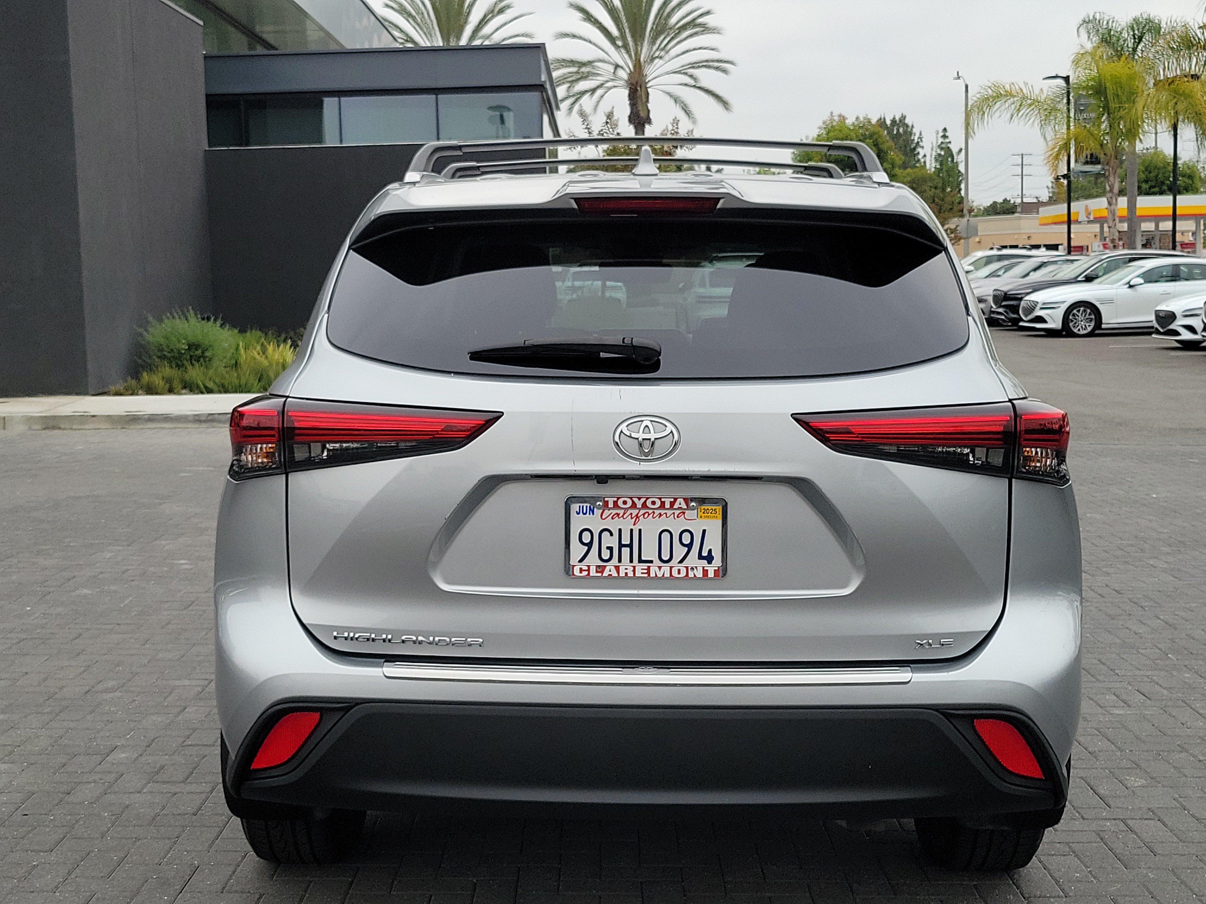 Used 2023 Celestial Silver Metallic Toyota XLE image 5