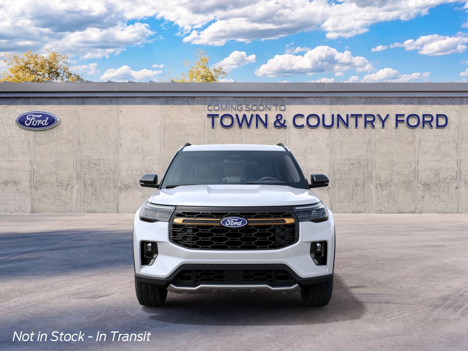 New 2027 Star White Metallic Tri-Coat Ford Tremor® image 3