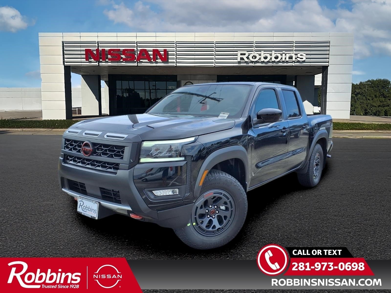 New 2026 Super Black Nissan Crew Cab PRO-X® image 1