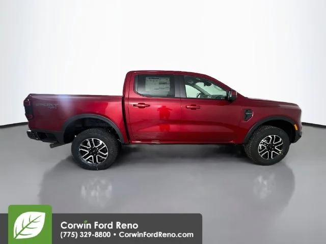 New 2026 Ruby Red Metallic Tinted Clearcoat Ford Lariat image 8