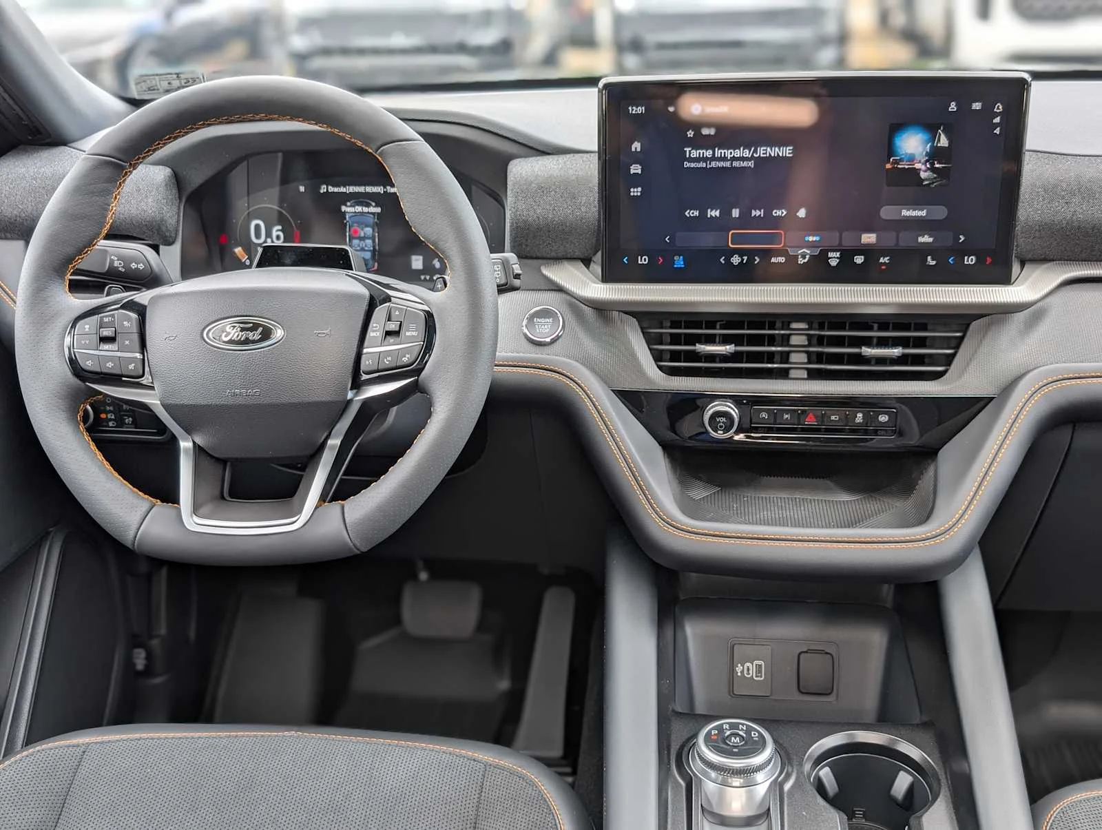 New 2026 Agate Black Metallic Ford Tremor® image 5