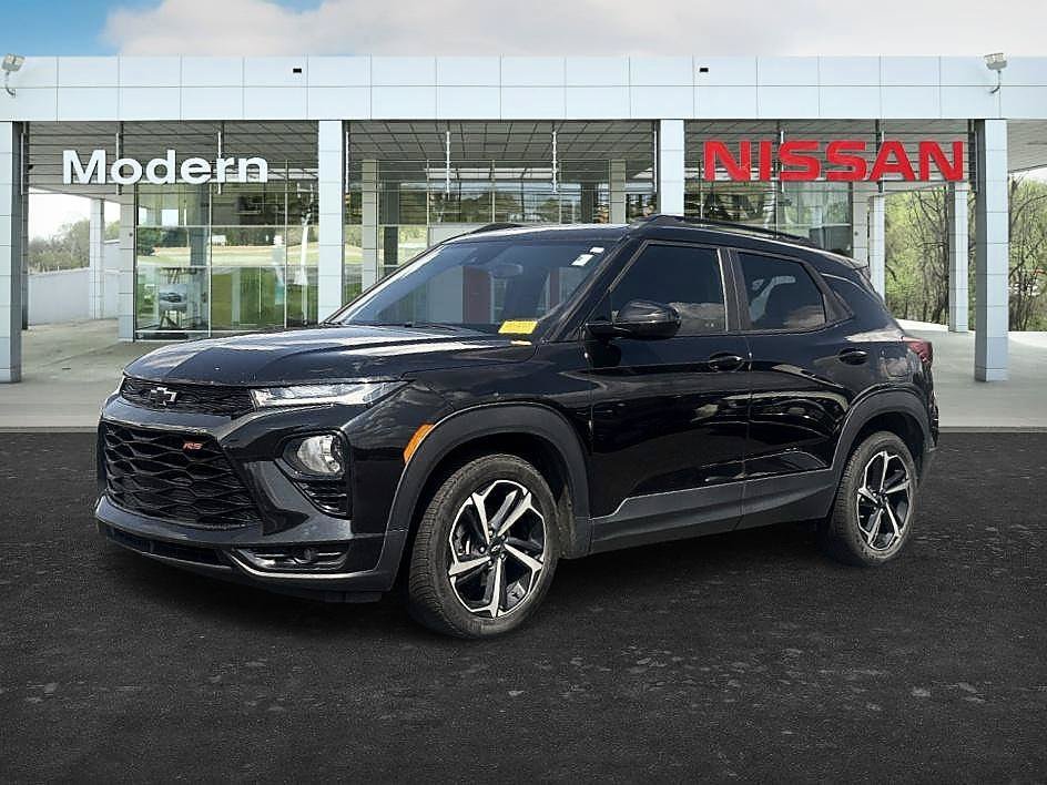 Used 2022 Mosaic Black Metallic Chevrolet RS image 1